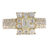 K18YG ダイヤモンド リング 0.43ct D1.50ct