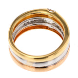 K18YG/WG/PG ダイヤモンド リング D0.64ct