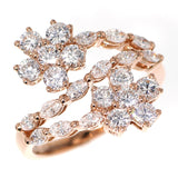 K18PG ダイヤモンド リング D1.61ct