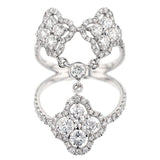 K18WG ダイヤモンド リング D2.00ct