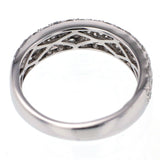 K18WG ダイヤモンド パヴェ リング D1.00ct