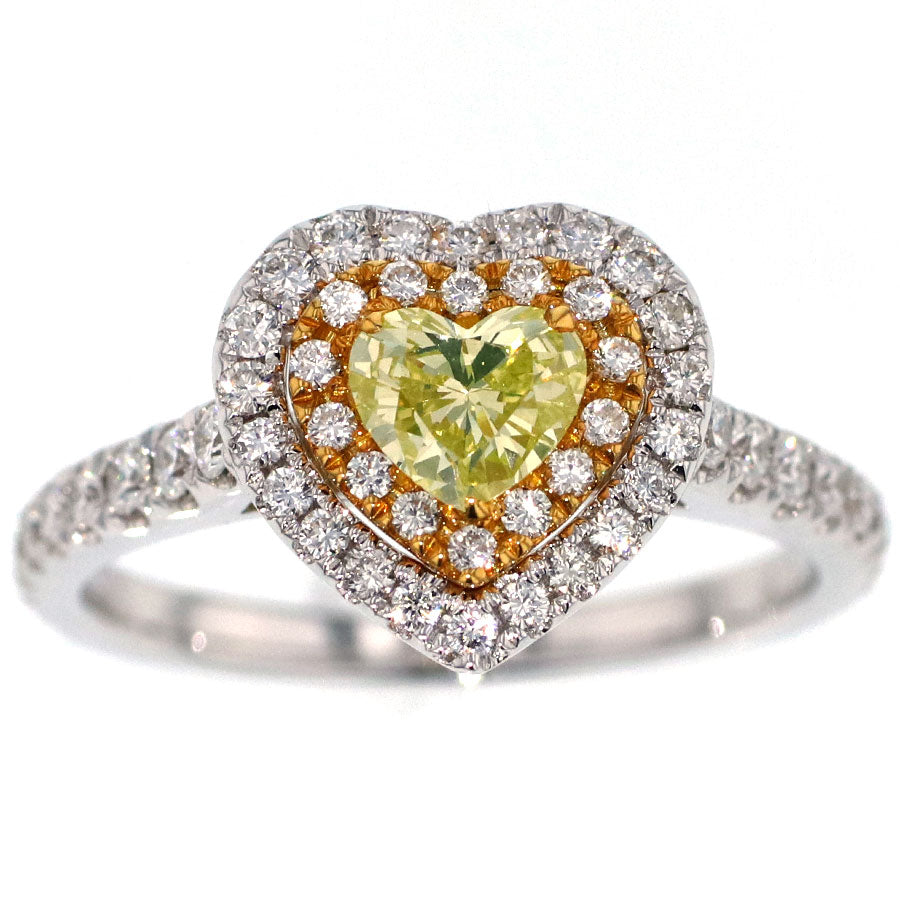 0.094ct Fancy Green Yellow VS-2 OV