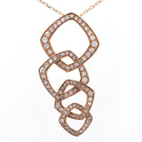 K18PG ダイヤモンド ペンダントネックレス D1.00ct