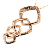 K18PG ダイヤモンド ペンダントネックレス D1.00ct