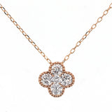 K18PG ダイヤモンド ペンダントネックレス D0.30ct