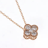 K18PG ダイヤモンド ペンダントネックレス D0.30ct