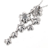 K18WG ダイヤモンド ペンダントネックレス D1.80ct