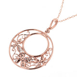 K18PG ダイヤモンド ペンダントネックレス D1.39ct