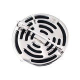 K18WG ダイヤモンド オニキス ペンダントトップ兼ブローチ D1.03ct