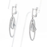 K18WG ダイヤモンド ピアス D0.39ct