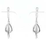 K18WG ダイヤモンド ピアス D0.26ct