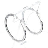 K18WG ダイヤモンド ピアス D1.00ct