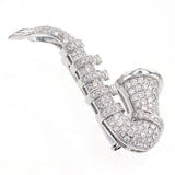 K18WG ダイヤモンド ペンダントトップ D1.17ct