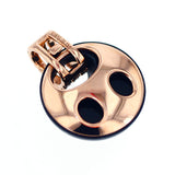 K18PG ダイヤモンド オニキス ペンダントトップ D0.15ct