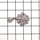 K18WG ダイヤモンド ペンダントトップ D0.35ct