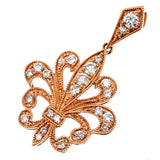 K18PG ダイヤモンド ペンダントトップ D0.35ct