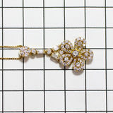 K18YG ダイヤモンド ペンダントネックレス D1.30ct