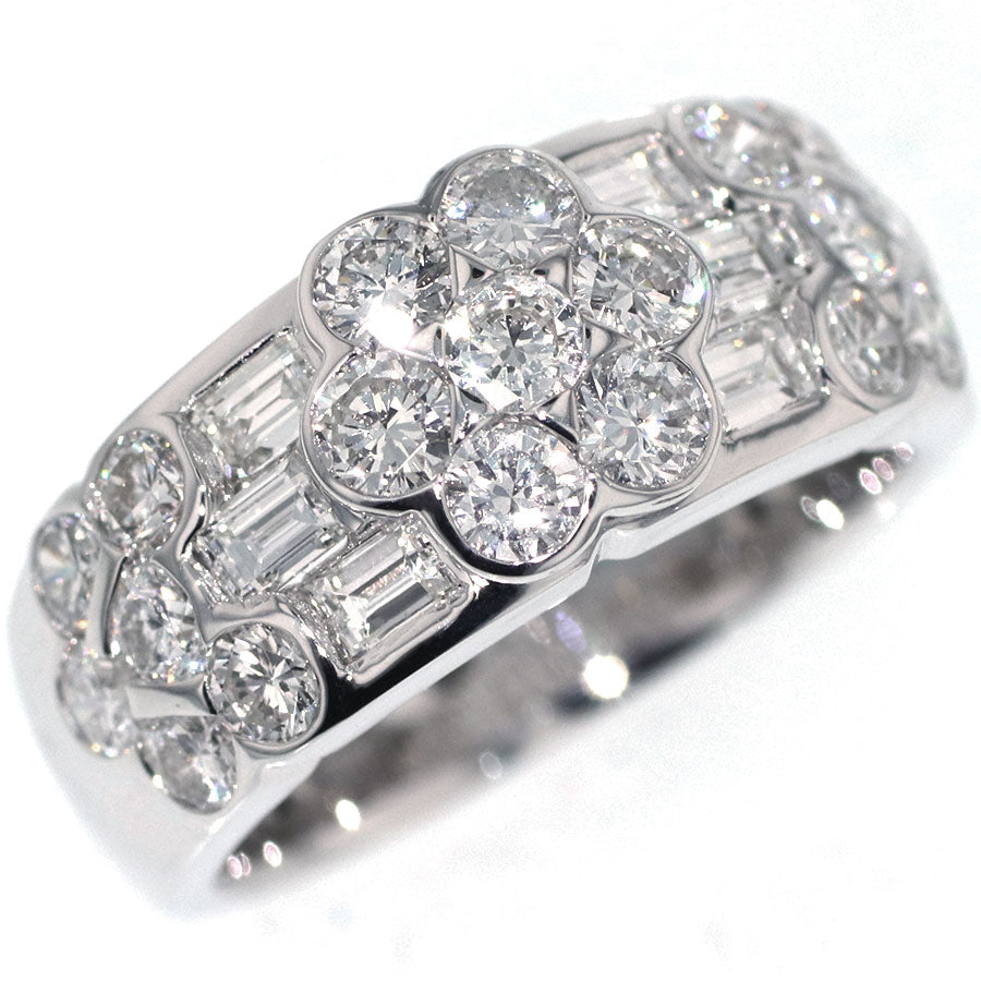 K18WG ダイヤモンド リング D2.02ct