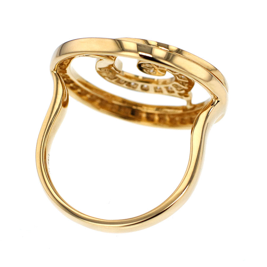 K18YG ダイヤモンド リング D0.73ct