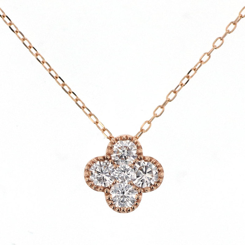 K18PG ダイヤモンド ペンダントネックレス D0.30ct