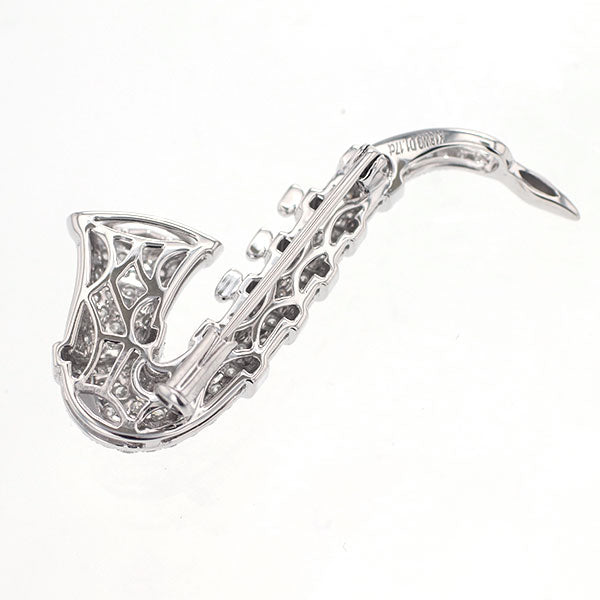 K18WG ダイヤモンド ペンダントトップ D1.17ct