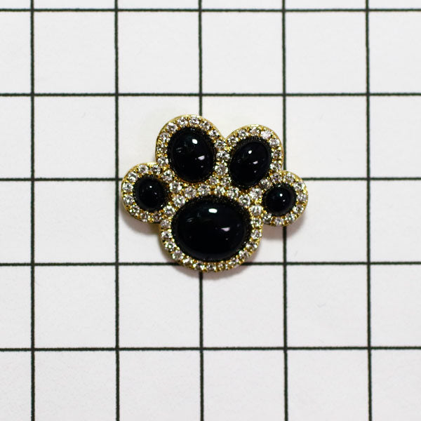 K18YG ダイヤモンド オニキス ペンダントトップ D0.55ct